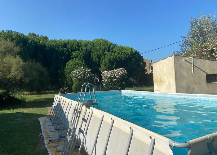 Дом отдыха Petit Coin De Paradis En Camargue Entre Aigues Mortes Et Les Saintes Maries De La Mer, Animaux Bienvenus *